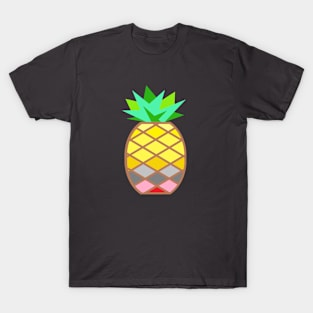 sunshine fruit pineapple brown T-Shirt